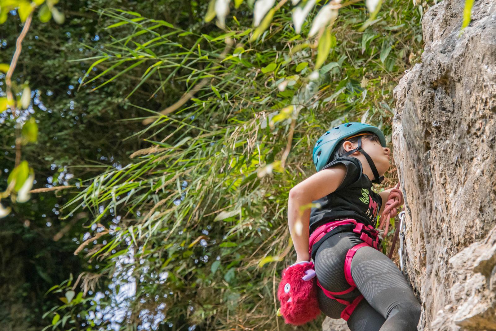 Climbing gear details